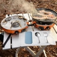 thumbnail image 5 of Tableware 304 Stainless Steel Fork and Spoon Set Outdoor Picnic Camping Travel Portable Kitchen Utensils, 5 of 5