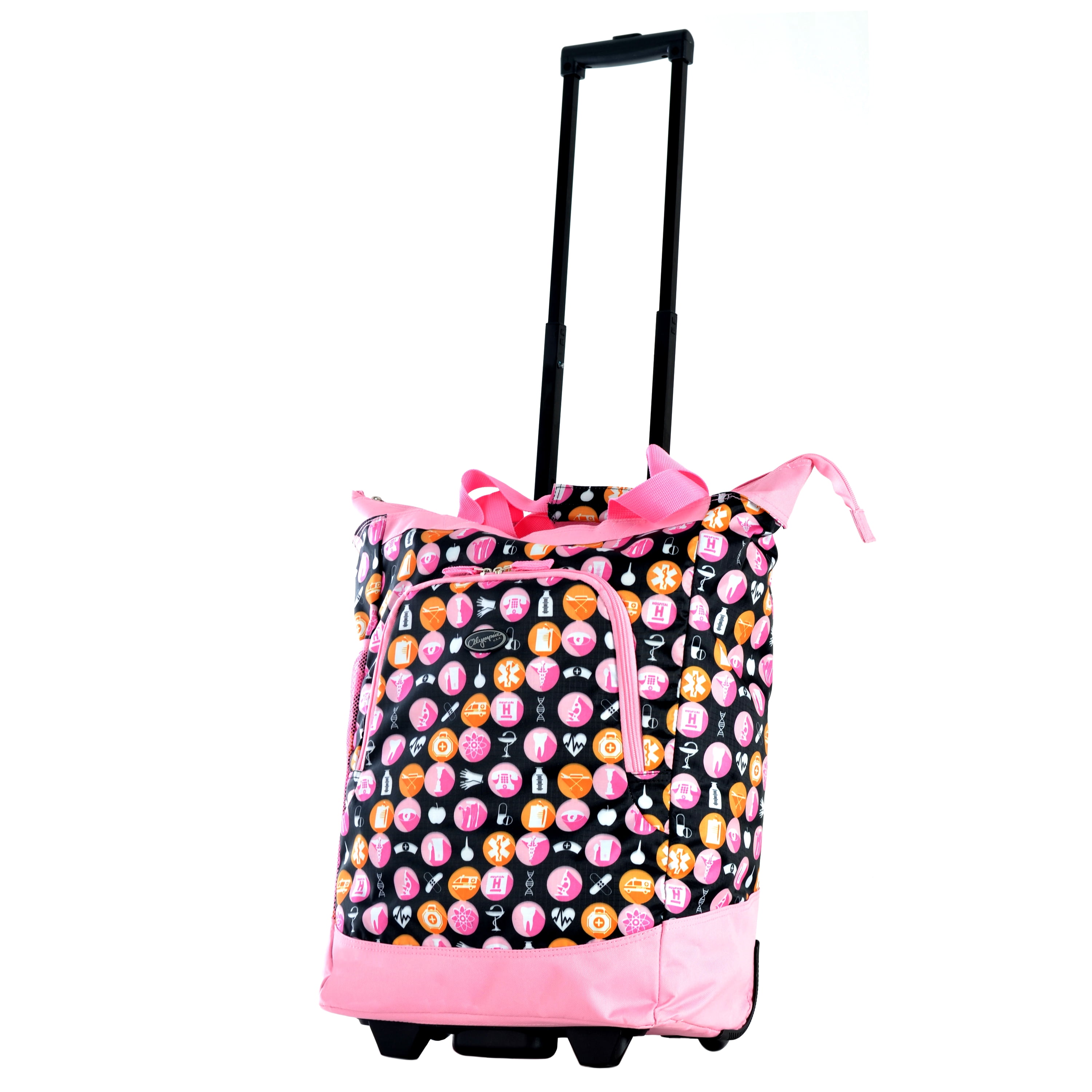 Olympia USA OLYMPIA USA LIFESAVER ROLLING SHOPPER TOTE