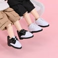 thumbnail image 2 of Handmade Leather Doll Shoes with Shoelace Accessories for 1/12 Scale Dolls, 2 of 9