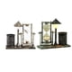 thumbnail image 3 of Moyic Home Office Desktop Night Lamp Bedroom Multifunctional Accessory Hour Lighting Pen Light Decoration Holder Glass Iluminación y accesorios Latón Moyic HA027012-01, 3 of 6