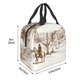 thumbnail image 3 of Disketp Western Desert Cowboys for Insulated Lunch Bag for Women and Men, Perfect for Work, Hiking, Picnic, 3 of 8