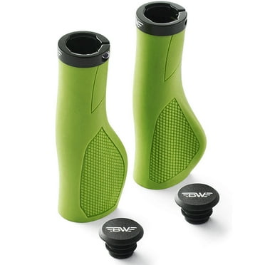 ROCKBROS Bike Handlebar Grips Bike Grips Double Lock On Comfortable Bicycle Handlebar Grips Non-Slip for Mountain Bike BMX Bike Scooter Beach Cruiser, Folding Bike
