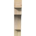 thumbnail image 2 of Ekena Millwork 4"W x 20"D x 20"H Westlake Block Rough Sawn Bracket, Douglas Fir, 2 of 25
