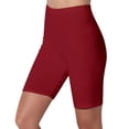 thumbnail image 3 of Womens High Waisted Pants Hontri Workout Leggings Women's Workout High Waist Comfy Elastic Band Solid Active Yoga Shorts Pants Solid Color Yoga Pants for Women, 3 of 3