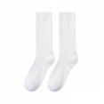 thumbnail image 3 of Yuanlong Womens Mid-Calf Socks Solid Color Mid Calf Casual Hosiery Stretchy Soft Minimalist Breathable Socks, 3 of 3