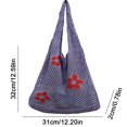thumbnail image 3 of Bolso de mano para mujer, monederos vagabundos de flores, bolsos de compras suaves de gran capacidad, bolso de mano para mujer, 3 of 8