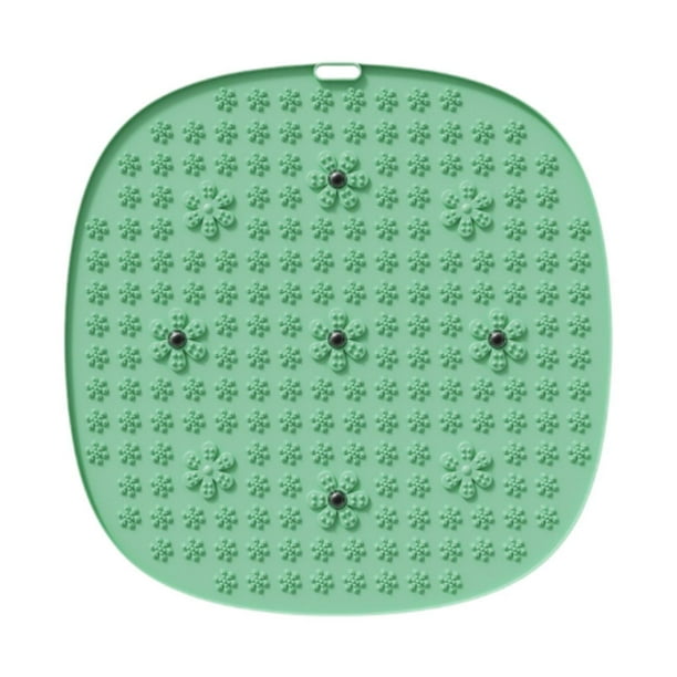 Almohadilla de masaje de pies, almohadilla de masaje, almohadilla de acupresión para el hogar y la sala de estar Verde