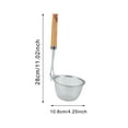 thumbnail image 3 of Stainless Steel Mesh Tea Infuser Metal Cup Strainer Loose Leaf Grain Filter, 3 of 6