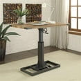 thumbnail image 2 of Bowery Hill Bureau Debout Moderne en Métal Réglable avec USB en Noir Sable, 2 of 6
