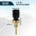 thumbnail image 3 of Unique Bargains Coolant Temperature Sensor for Ford Escape Durable No.9L8Z6G004C Water Temp Sensor Gold Tone Inner 1Pcs, 3 of 7
