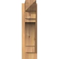 thumbnail image 2 of Ekena Millwork 5 1/2"W x 16"D x 20"H Merced Smooth Arts and Crafts Outlooker, Western Red Cedar, 2 of 4