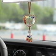 thumbnail image 3 of Specollect 5Pcs Colored Stones Car Rear View Mirror Charm, Handmade Auto Mirror Hanging Accessories, Crystal Tree of Life Car Ornament, Lucky Auto & Indoor Interior Decoration Pendant for Women Men, 3 of 5
