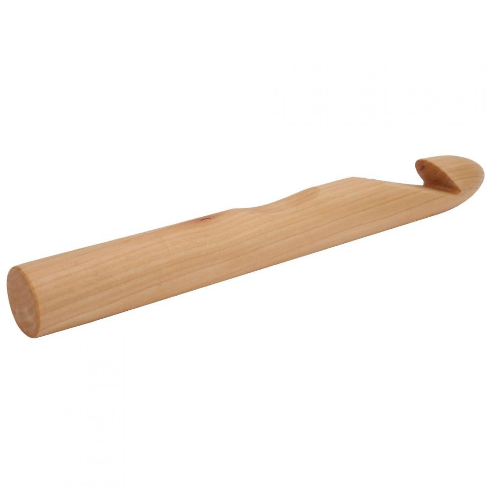 EECOO 30mm Large Thick Crochet Hook Wooden Knitting Hand Weaving Tool DIY Crafts,Wooden Knitting Needle,Crochet Hook