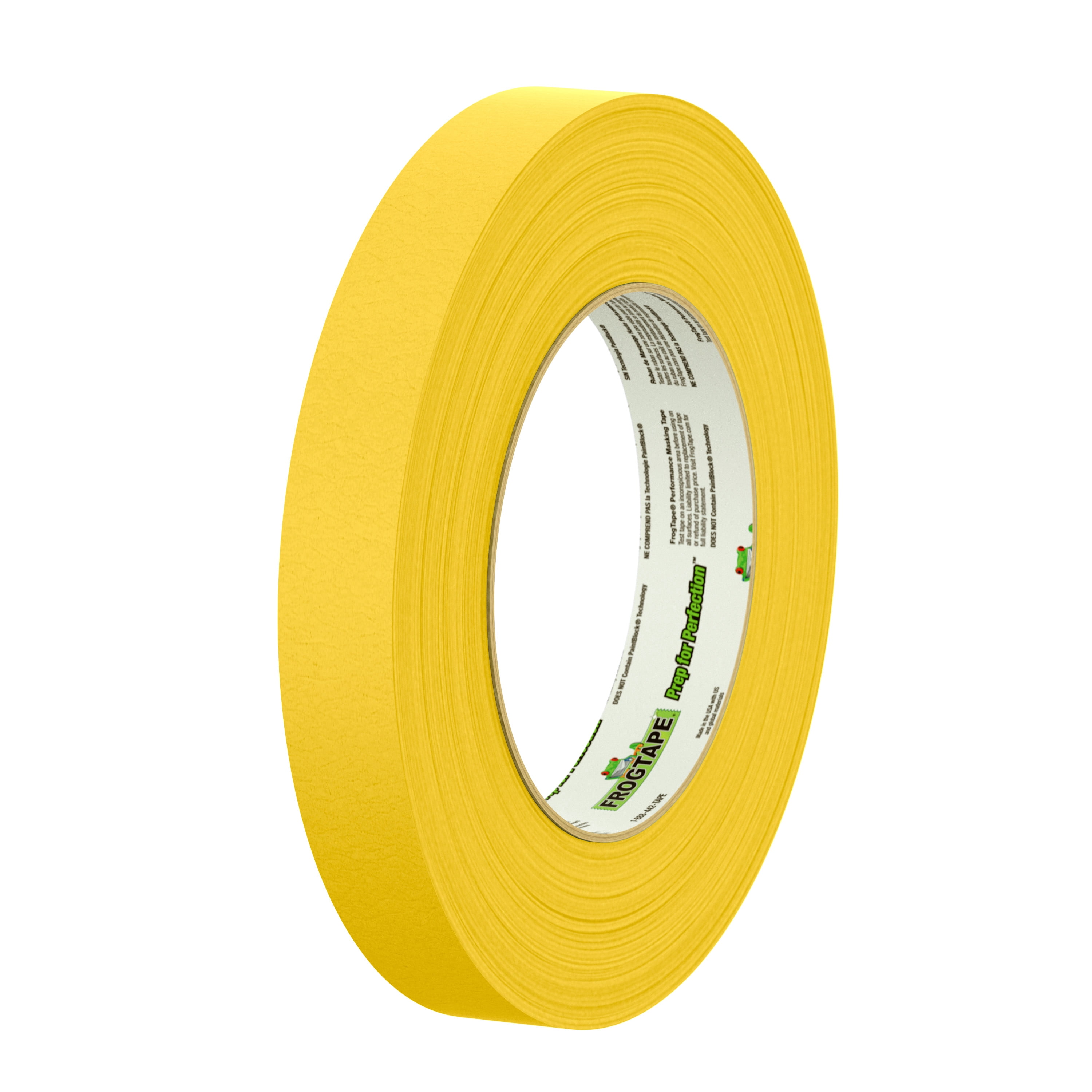 FrogTape 225 Performance Masking Tape - Gold, 8 Rolls, 0.70 in. x 60 yd.