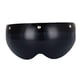 thumbnail image 3 of Visera para casco de motocicleta con 3 lentes a presión, protección para parabrisas, pantalla facial Marron oscuro, 3 of 9