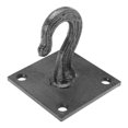 thumbnail image 1 of Indoor Ceiling Hook Heavy-duty Multiuse Hook For Homeowners 9x8cm Black Fine Polishing 1Pc, 1 of 1