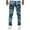 M-Blue, variante sur Pantalon à Carreaux en Polyester à Imprimé Camouflage pour Homme, Sport, Jogging, Mise en Forme, Décontracté, Pantalon en Tricot pour Homme, Pantalon de Survêtement, Pantalon en Satin