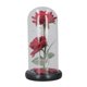 thumbnail image 1 of Electric LED Rose Glass Lint Decorative Light 2pcs Rose Glass Cover for Birthday Mother, 1 of 4