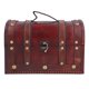 thumbnail image 2 of Retro Storage Box Style Retro Dust Prevention Retro Design Wooden Storage Box Multifunction for Desktop Decoration for Gift Giving for Props Storage, 2 of 8