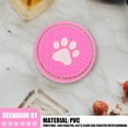 thumbnail image 2 of 2 Pcs Claw Pattern Cup Pad Car Coasters Car Cup Pad Car Cup Mat Diamond Coasters, 2 of 7