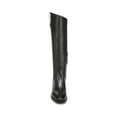 thumbnail image 4 of Sam Edelman Drina Black Almond Toe Chunky Heel Round Toe Knee High Riding Boots (BLACK, 13), 4 of 6