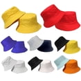 thumbnail image 1 of Bucket Hat Folding Sun Protection Double-sided Wear Wide Brim Unisex Sun Hat For VacationRoyal Blue, 1 of 4