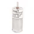 thumbnail image 3 of DC 12V 60RPM 4mm Dia Shaft High Torque Low Speed Cylindrical Gear Box Motor, 3 of 4
