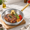 With lid-10.23in, variant on 11.81in Titanium Hammered Frying Pan With Lid, Ultra-Durable Non-Stick Even Heating Cookware
