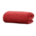 thumbnail image 2 of Coral Fleece Pattern Bath Towel – Super Absorbent Soft Warm Towel For Home Travel And All Season Use, 2 of 5