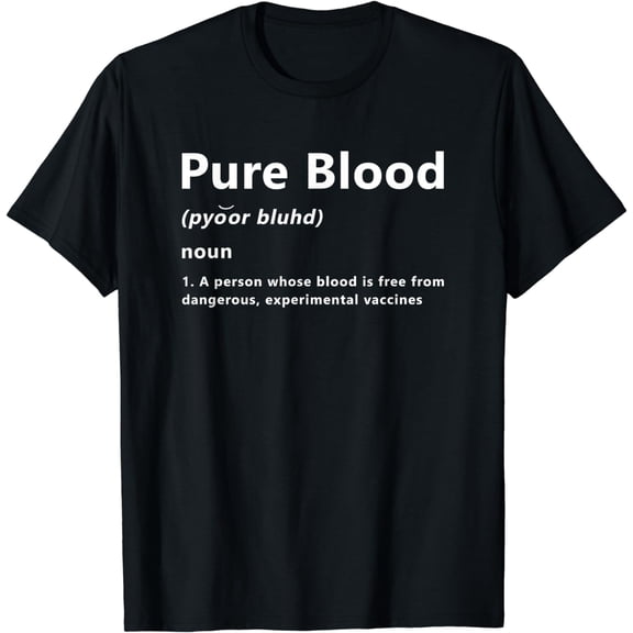 t-shirt Definition T-Shirt Pure Blood mens t shirt,black,women,funny,misfits,men,journey