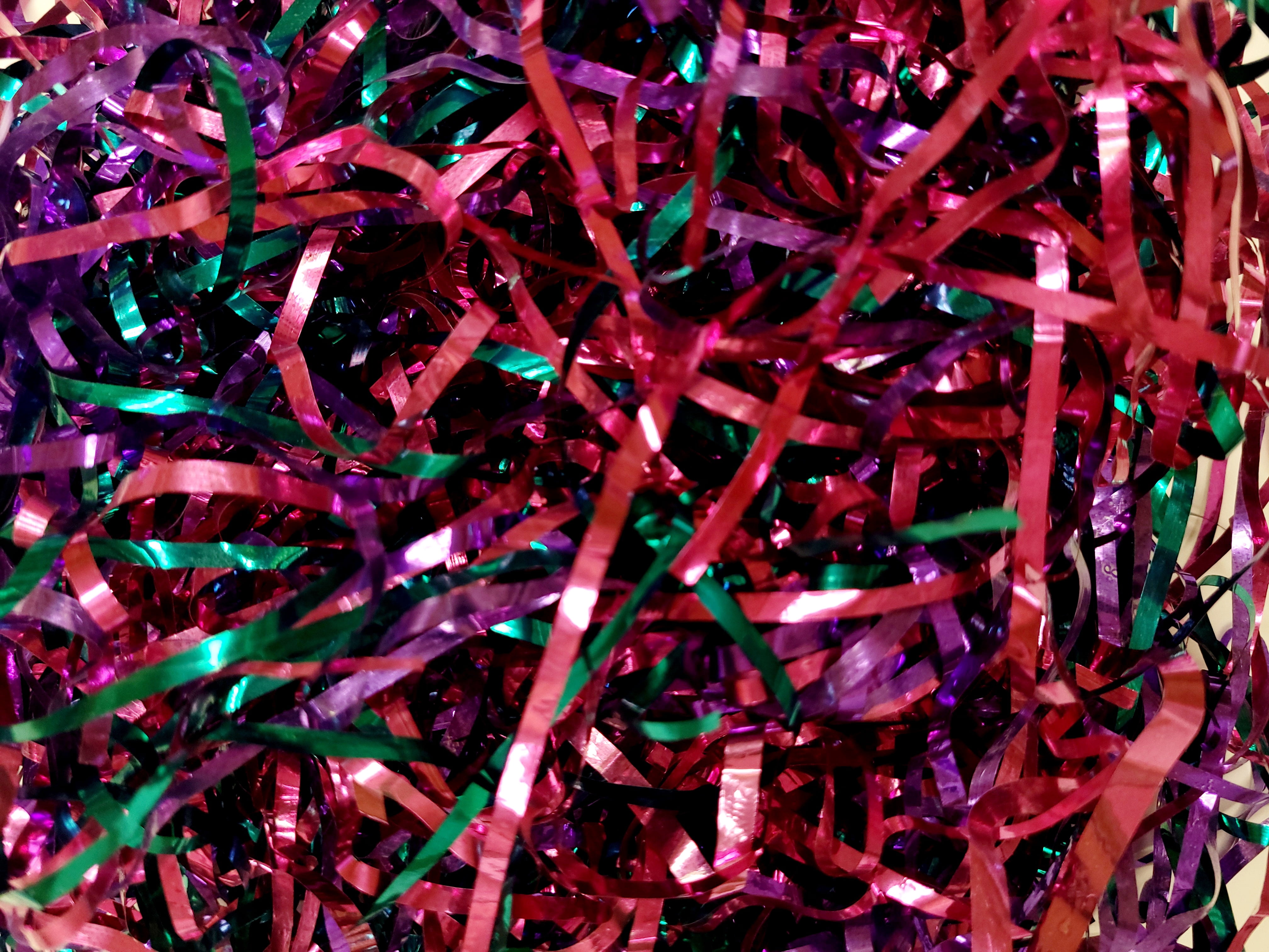 Way To Celebrate 1.25oz Multicolor Purple, Fuchsia, Teal Foil Party Shred