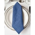 thumbnail image 2 of Cloth Napkins 1 Piece - 20x20 Inches, Navy Blue Washable Reusable Table Napkins, Vintage Country Monochrome Farmhouse Soft & Absortbent Dining Napkin for Party Wedding Hotel Restaurant, 2 of 8