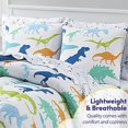 thumbnail image 4 of Juego de cama infantil Bed in a Bag for Boys and Girls Toddlers Juego de sábanas estampado y, 4 of 6