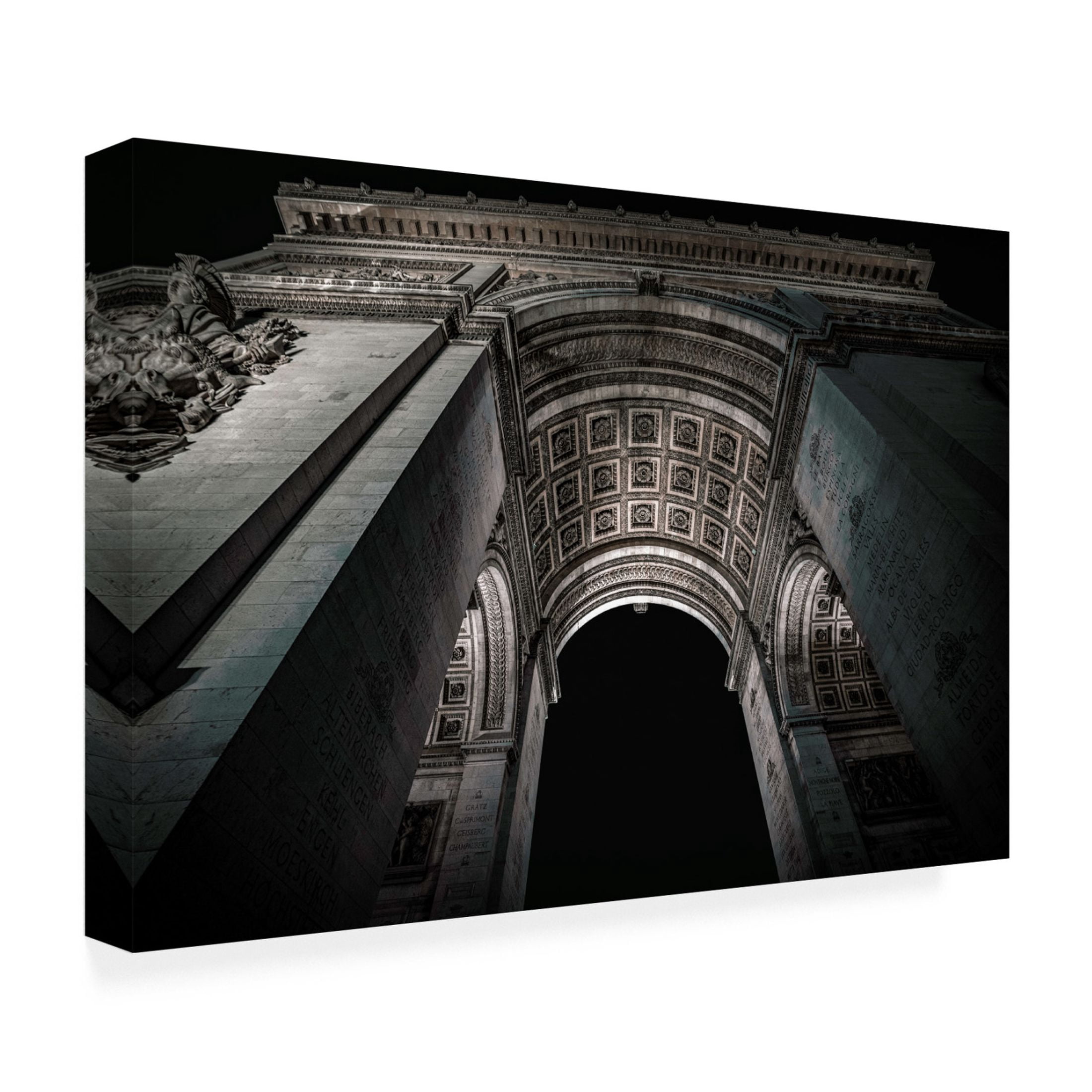 Trademark Fine Art Amir   Arc de Triomphe Canvas Wall Art