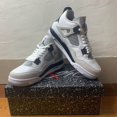 thumbnail image 1 of New - Air Jordan 4 Retro Military Black, 1 of 5