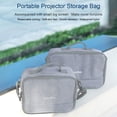 thumbnail image 2 of Riwcyla Wanbo Projector Case Carrying Bag for Wanbo Projector Travel Carrying,Bag with Adjustable Shoulder StrapAccessories Storage Pockets (Fits Most Major Projectors), 2 of 6