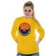 thumbnail image 3 of Colorado Vintage State Flag Souvenir Men's Graphic T Shirt Tees Brisco Brands X, 3 of 4