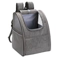 thumbnail image 1 of plegable para perros y gatos, para cachorros, bolsa para exteriores, cápsula, alfombrilla para patas gris Sunnimix porta gato plegable, 1 of 8