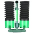 thumbnail image 2 of FLAMEEN Aquarium Bio‑Chemical Double Sponge Cleaner Filter Fish Tank Submersible Foam Filter,Sponge Filter,Bio‑Chemical Double Sponge Filter, 2 of 8
