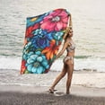 thumbnail image 5 of Wholesale Price Bulk Beach Towels, 10 Pack Microfiber Quick Dry Beach Towel, Beach Towels Clearance, Adults Women Men Children Beach Essentials - 55"x27.6"(G), 5 of 5