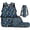 Cartoon Dino, variant on Kids Boys Backpack with Lunch Box, 4-Piece Set Includes Backpack, Lunch Bag, Pencil Case, Water Holder Case, F1 Race Car Large Capacity School Backpack with Front Pocket