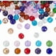thumbnail image 1 of 100 cuentas facetadas de vidrio de 10 mm, redondas y sueltas, surtidas, pequeñas y transparentes, para manualidades, 10 colores, 1 of 5