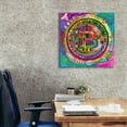 thumbnail image 3 of Epic Graffiti 'Bitcoin' by Dean Russo, Canvas Wall Art, 26"x26", 3 of 8