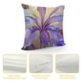 thumbnail image 4 of Blue Flower with Butterflies Sketch' Floral Throw Cushion Pillow Cover for Living Room, Sofa, 4 of 5