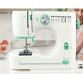 thumbnail image 4 of Electric Green Household Sewing Machine, Portable Sewing Machine For Beginner, Double Needle And Thread,16 Kinds Of Stitches ,Smooth Thread Sewing, 4 of 5