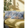 thumbnail image 5 of Outdoor Pillows Waterproof, Blue Starfish Coastal Throw Pillows with Inserts Included, Eucalyptus Summer Nautical Shell Vintage Indoor Outdoor Decorative Lumbar Pillow for Bed/Couch 12"x20", 2Pcs, 5 of 8