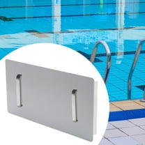 colaxi Skimmer Plug Skimmer Cover,Winterizing Skimmer Guard Plug Sturdy with Handle Effective for above Ground Pool White Wide Mouth