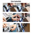 thumbnail image 2 of 2 Pcs Ratchet Tie Down Straps With Metal Buckle, X 25mm Heavy Duty Tension Belts, Webbing Straps, Adjustable Lashing Straps, 2 of 4