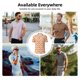 thumbnail image 5 of Balery Hot Dog 2 Camisa Polo de Hombre con Estampado, de Manga Corta y Tejido Medio, Camisa Tipo Golf Polo-Large, 5 of 6