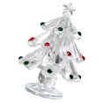 thumbnail image 4 of Decoración de árbol de Navidad de cristal, decoración de escritorio, adorno de árbol de Navidad navideño, 4 of 8